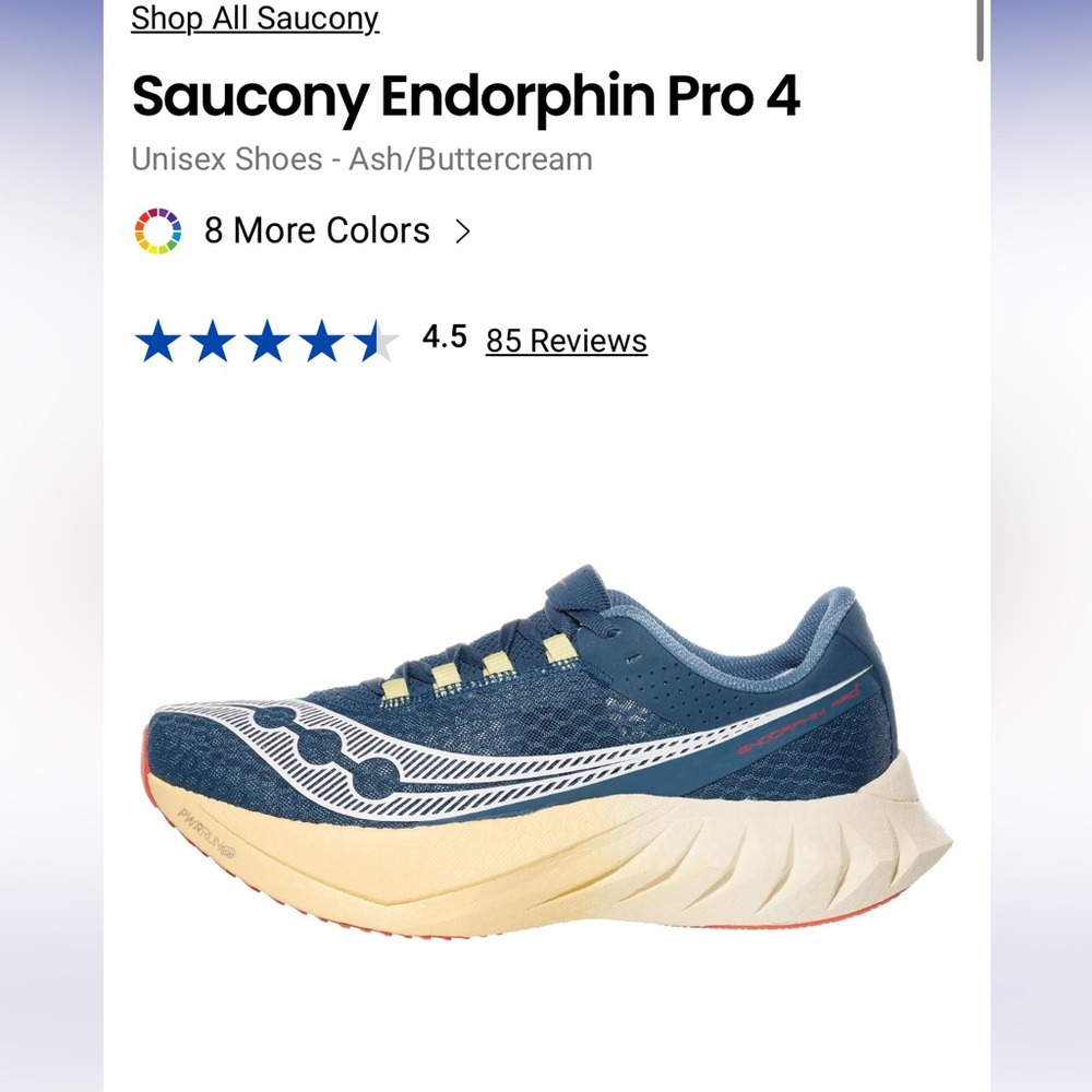 Saucony endorphin pro 4